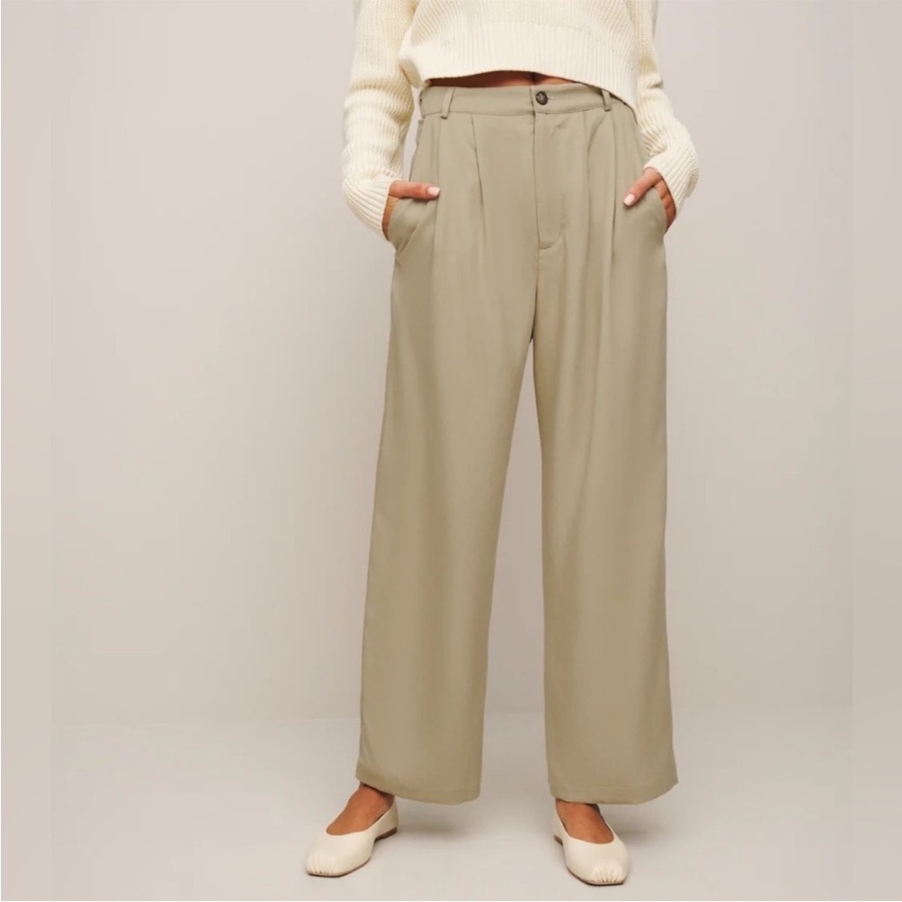 Reformation Mason Cropped Pant
